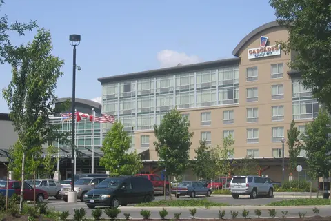 Cascades Casino Langley, seen from outside
